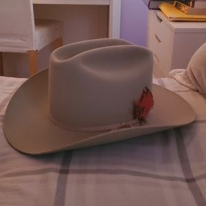 Resistol self-conforming western cowboy hat